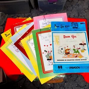 Dear God Kids Cross Stitch Collection